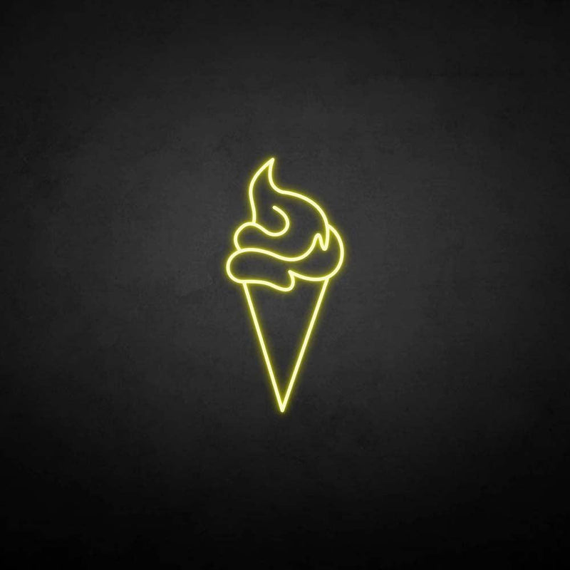 'Ice cream4' neon sign