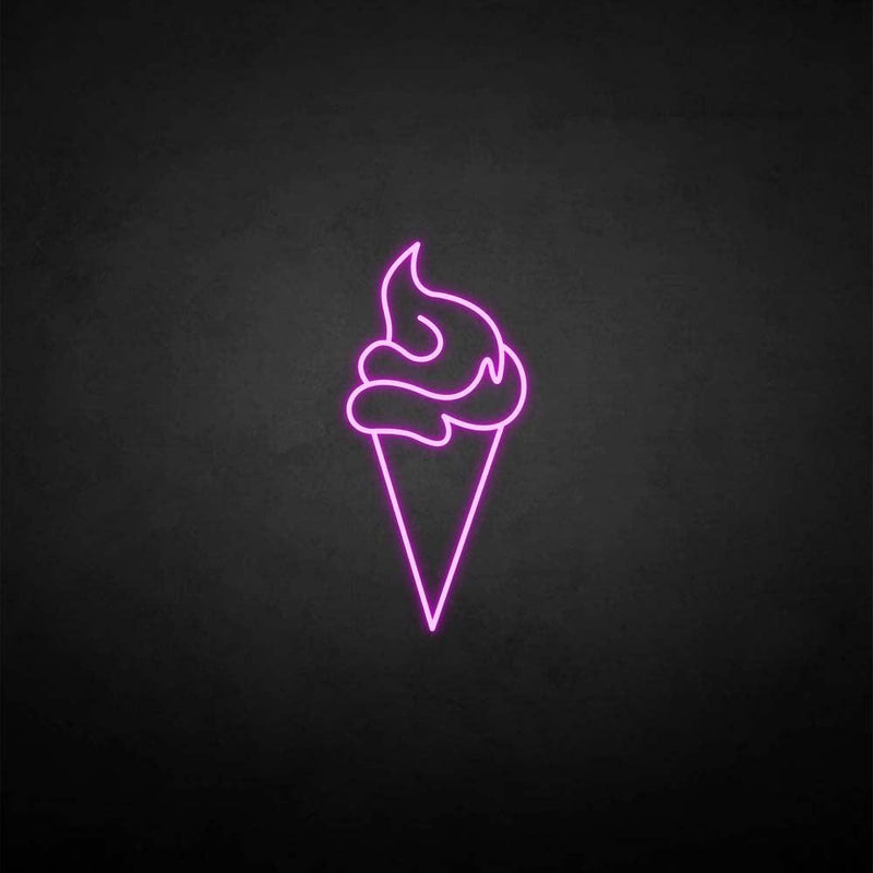 'Ice cream4' neon sign - VINTAGE SIGN