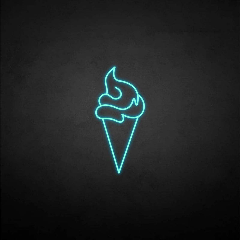 'Ice cream4' neon sign