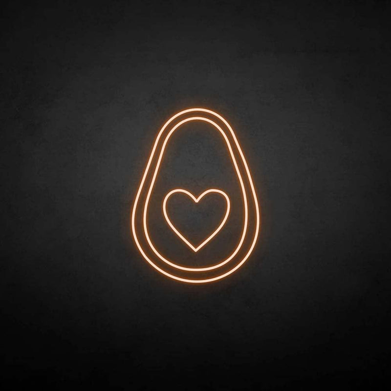 ’Avocado2' neon sign