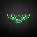 ’Wings with humburger' neon sign - VINTAGE SIGN