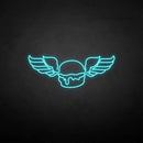 ’Wings with humburger' neon sign - VINTAGE SIGN