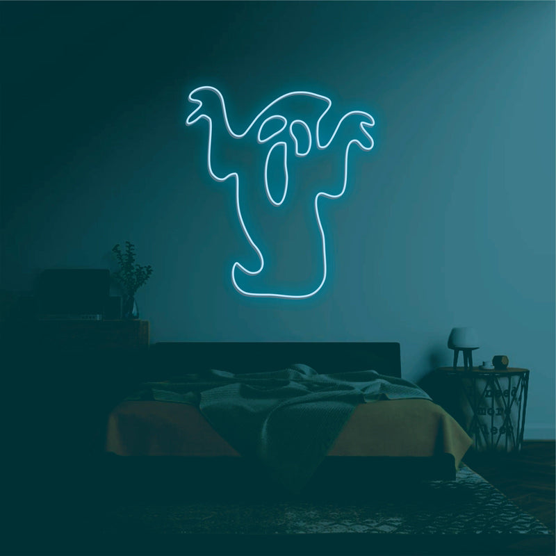 Ghost2' neon sign