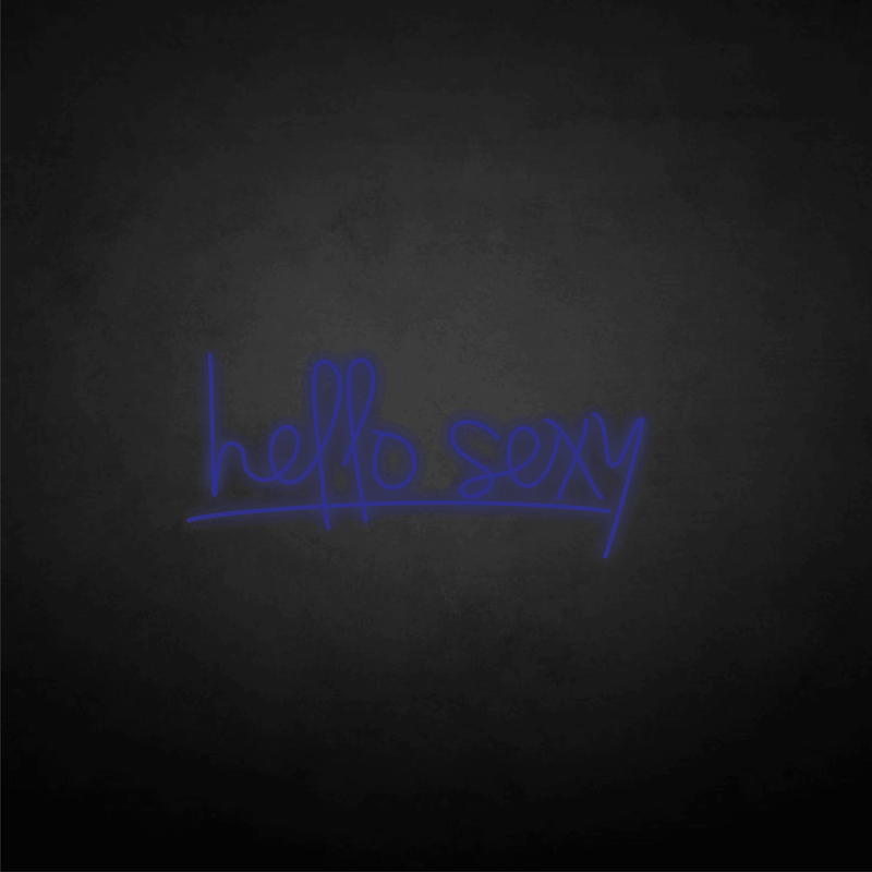 hello sexy neon sign - VINTAGE SIGN