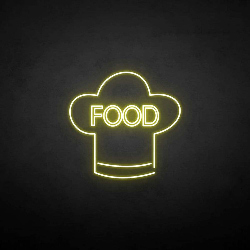 'Food' neon sign