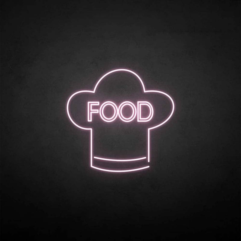 'Food' neon sign