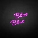 'Blue' neon sign - VINTAGE SIGN