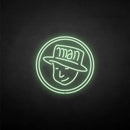 'Man' neon sign - VINTAGE SIGN