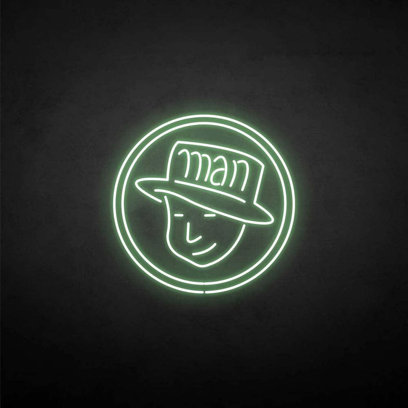 'Man' neon sign - VINTAGE SIGN