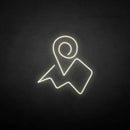 'Map' neon sign - VINTAGE SIGN