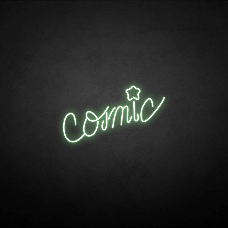 "Comic"-Leuchtreklame