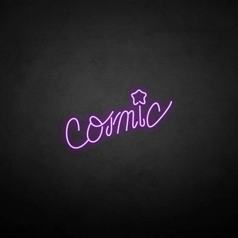"Comic"-Leuchtreklame