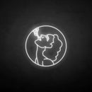 'Smoking girl' neon sign - VINTAGE SIGN