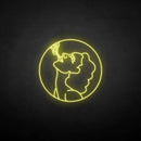 'Smoking girl' neon sign - VINTAGE SIGN