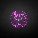 'Smoking girl' neon sign - VINTAGE SIGN