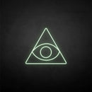 'Triangle&eye' neon sign - VINTAGE SIGN
