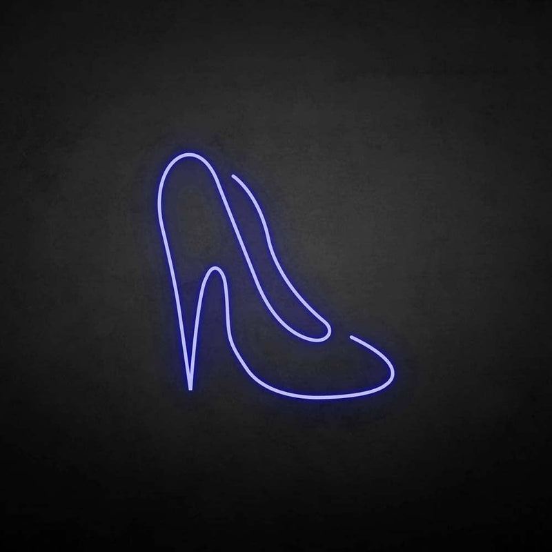 'Hight heeled shoes' neon sign