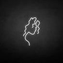 'Curly hair' neon sign - VINTAGE SIGN