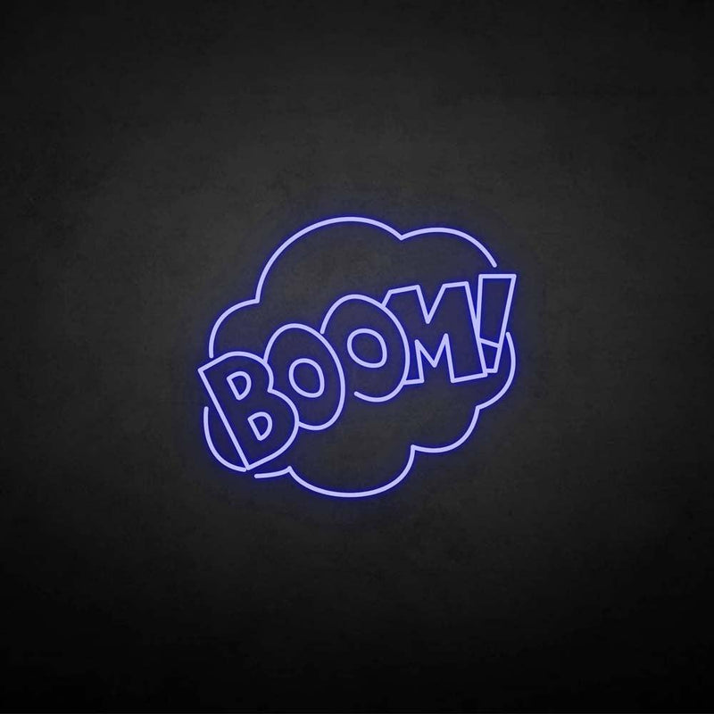 'BOOM!' Neonschild