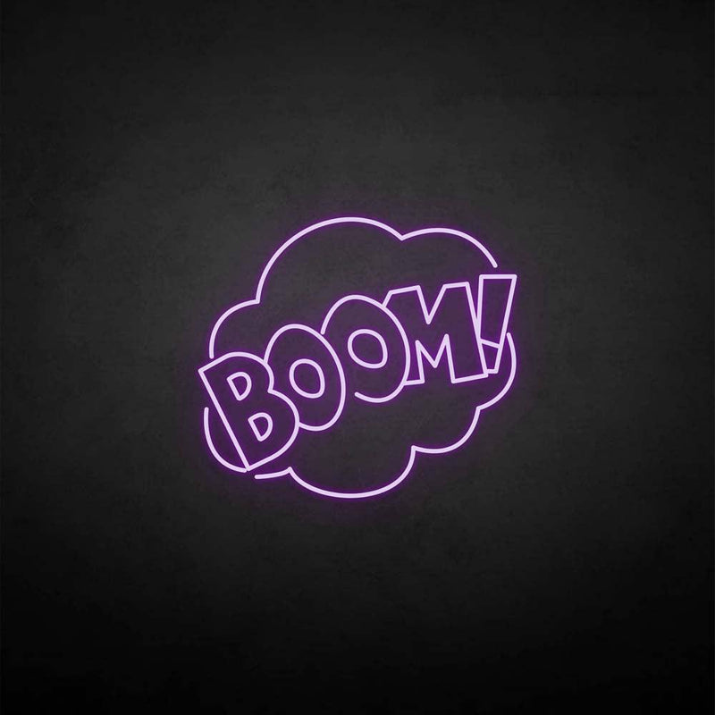 ’BOOM!' neon sign - VINTAGE SIGN