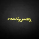 'really pretty' neon sign - VINTAGE SIGN