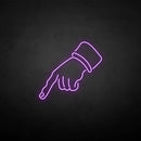 'Point' neon sign - VINTAGE SIGN