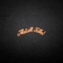 ’That's all folks' neon sign - VINTAGE SIGN