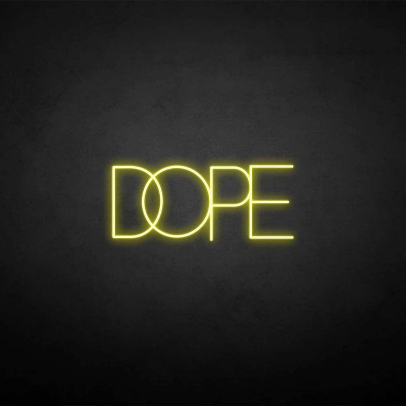 'DOPE2' neon sign - VINTAGE SIGN