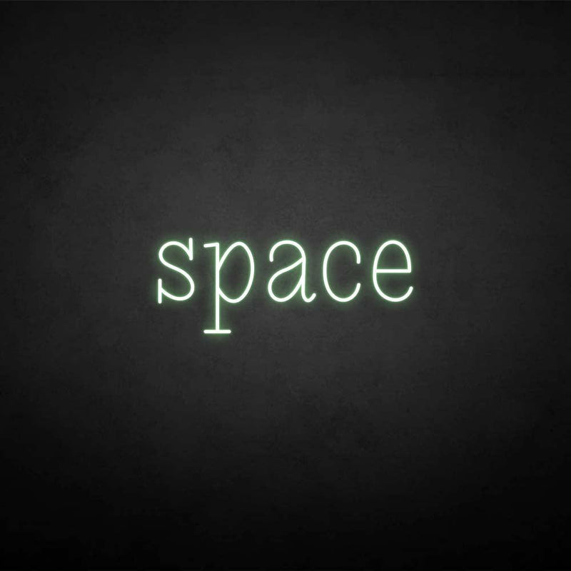 'Space' neon sign - VINTAGE SIGN