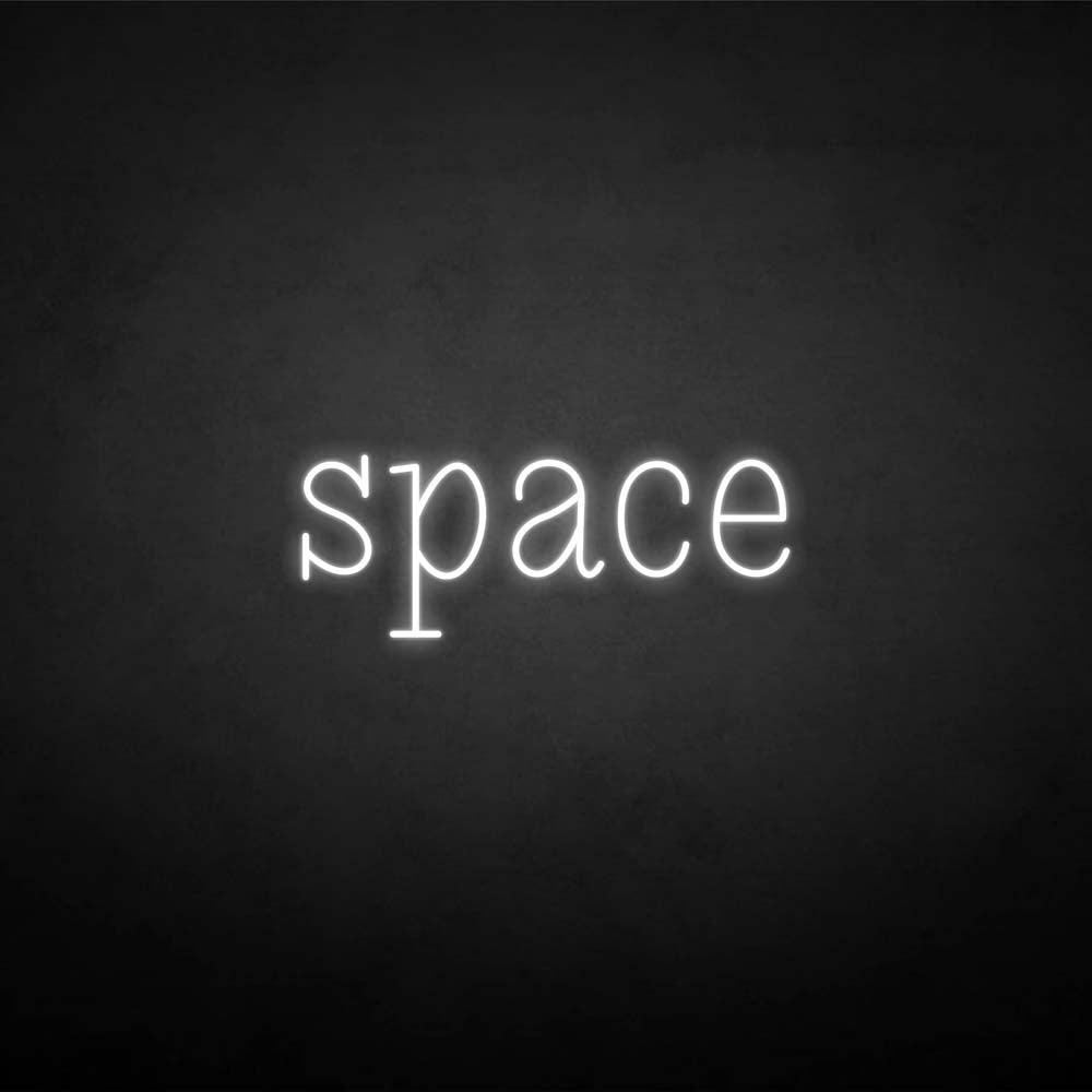 Space Box Sign 'Space' neon sign