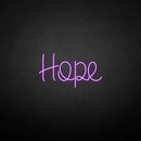 'Hope' neon sign - VINTAGE SIGN