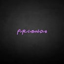 'Friends2' neon sign - VINTAGE SIGN