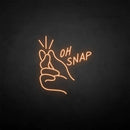 'Oh snap' neon sign - VINTAGE SIGN