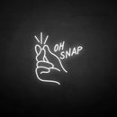 'Oh snap' neon sign - VINTAGE SIGN