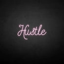 'Hustle 3' neon sign - VINTAGE SIGN