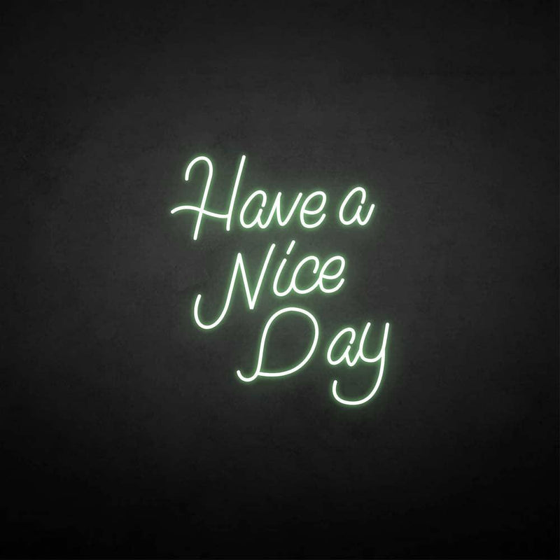 'Have a nice day' neon sign - VINTAGE SIGN