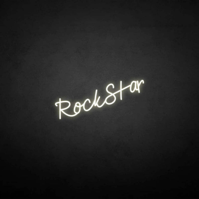 'Rockstar' neon sign - VINTAGE SIGN