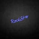 'Rockstar' neon sign - VINTAGE SIGN