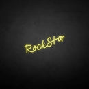 'Rockstar' neon sign - VINTAGE SIGN