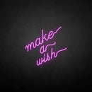 'make a wish' neon sign - VINTAGE SIGN