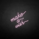'make a wish' neon sign - VINTAGE SIGN