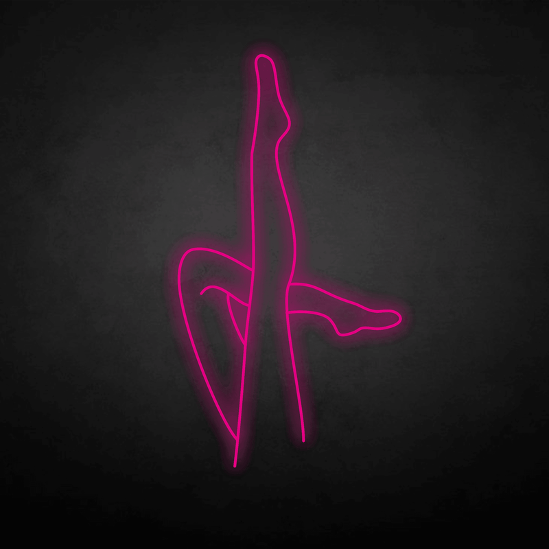 Sexy legs neon sign