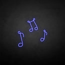 ‘’Notes' neon sign - VINTAGE SIGN