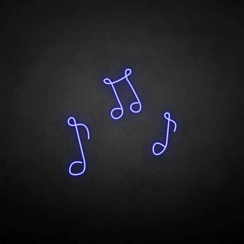 ‘’Notes' neon sign