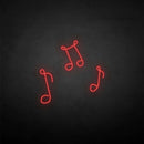 ‘’Notes' neon sign - VINTAGE SIGN