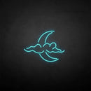 'Cloud and moon' neon sign - VINTAGE SIGN