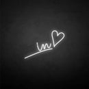 'In love' neon sign - VINTAGE SIGN