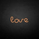 'love2' neon sign - VINTAGE SIGN