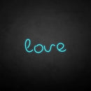 'love2' neon sign - VINTAGE SIGN