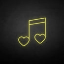 'Love music' neon sign - VINTAGE SIGN